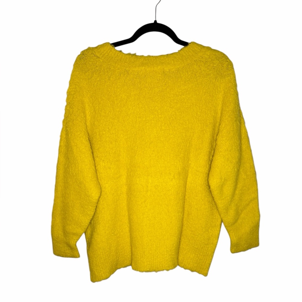 NWOT Anthropologie Simone V-neck‎ Marino Wool Alpaca Blend Sweater - Picture 3 of 5